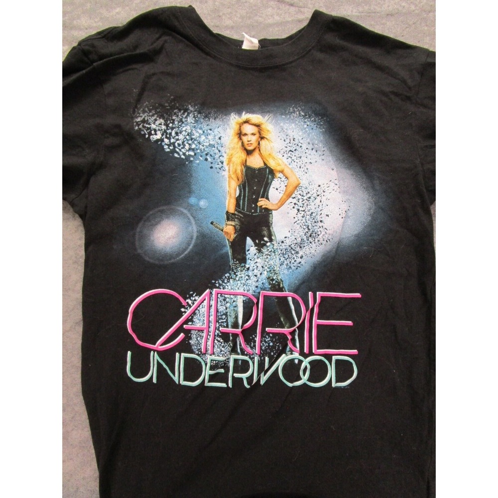 Concert‎ Shirt  Carrie Underwood Blowing Away Tour Adult Small Crew neck